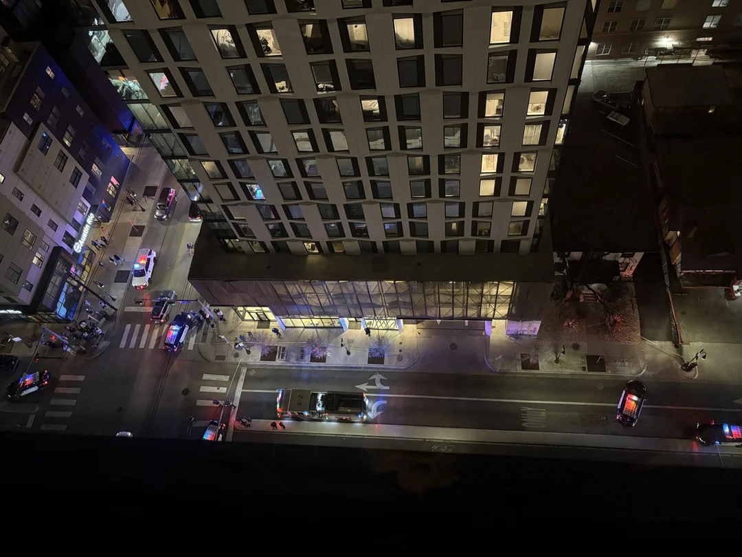 Read more about the article Union On 24th Suicide, Austin TX, UT Student Jumped To Death, February 18, 2026